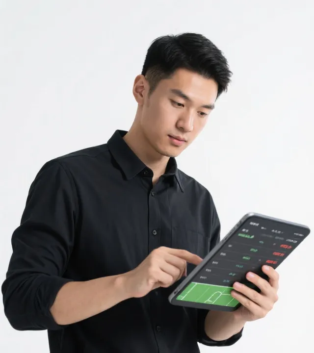 数据分析师查看比赛统计